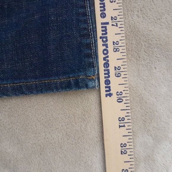 AG Adriano Goldschmied Flare Jeans Womens Size 29 The Club Dark Wash Distressed - Picture 11 of 12